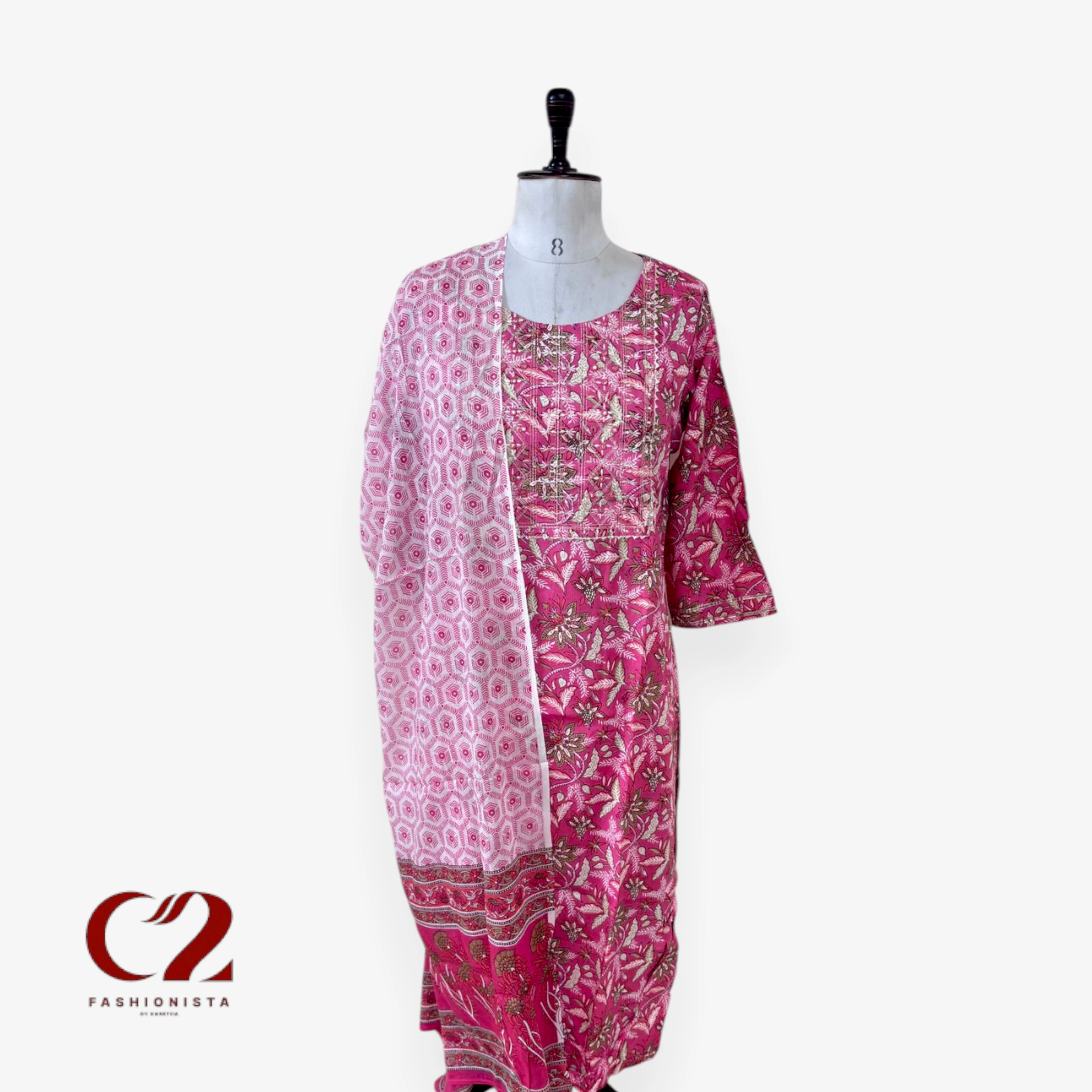 Cotton Mixed Rayon Kurti