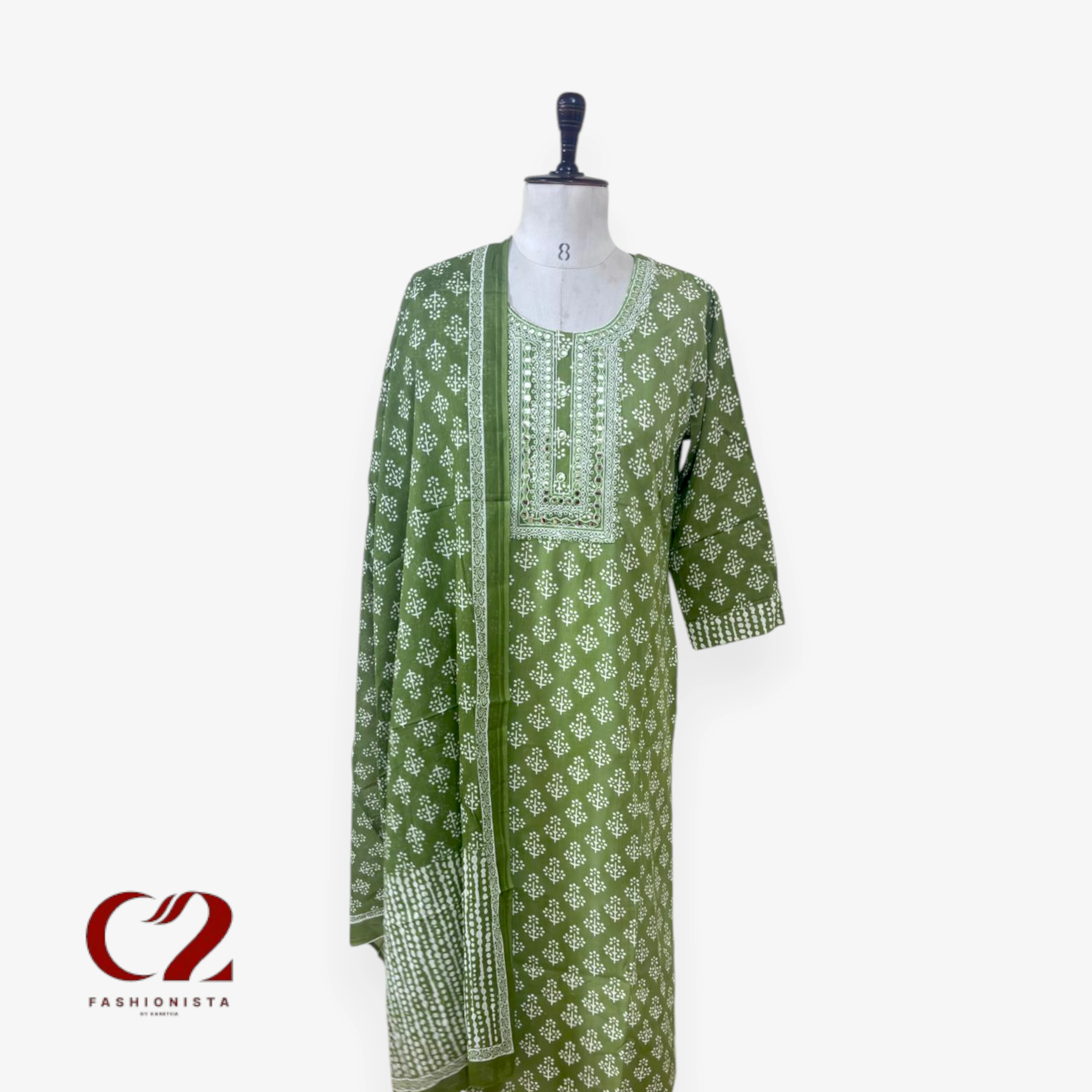 Cotton Mixed Rayon Kurti