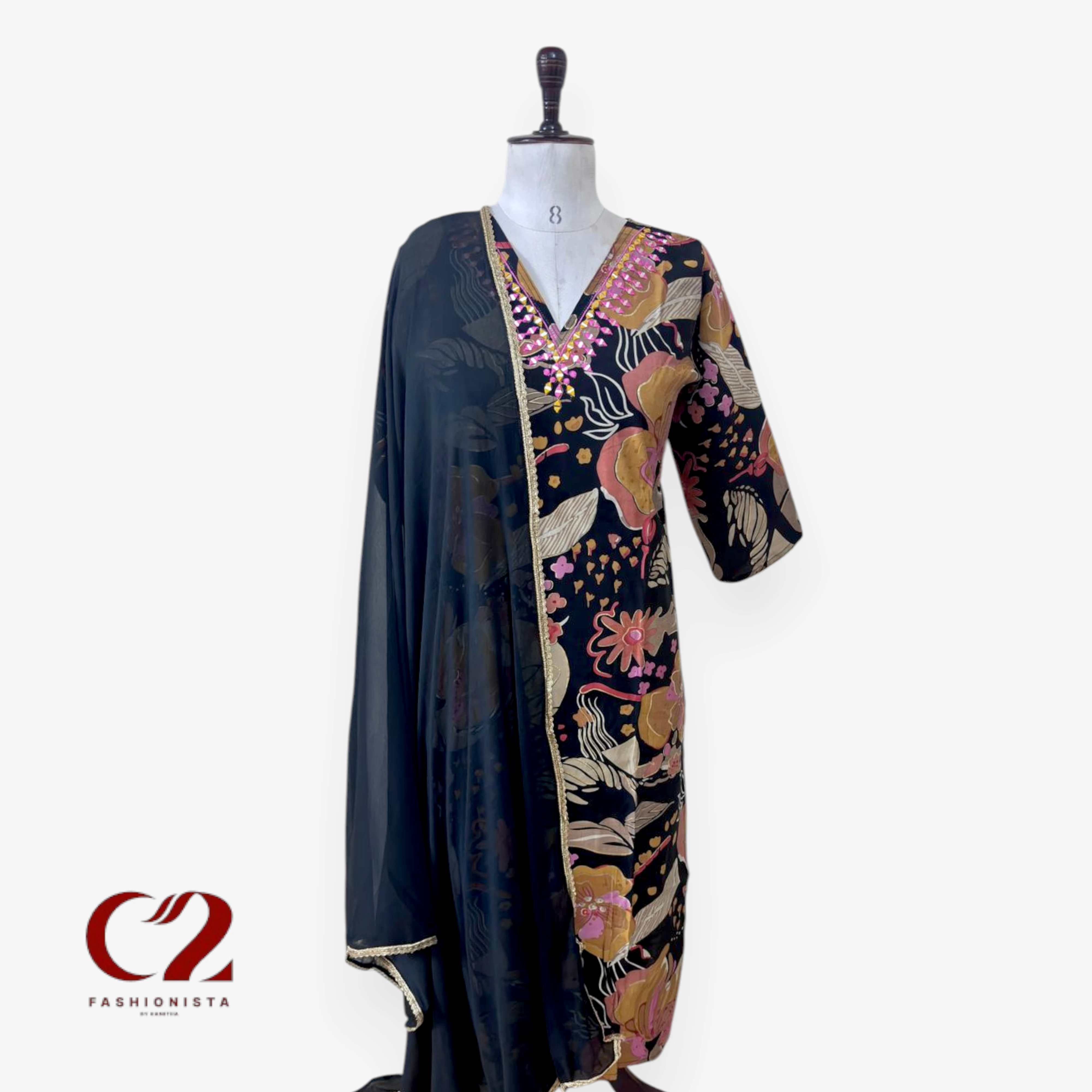 Cotton Mixed Rayon Kurti