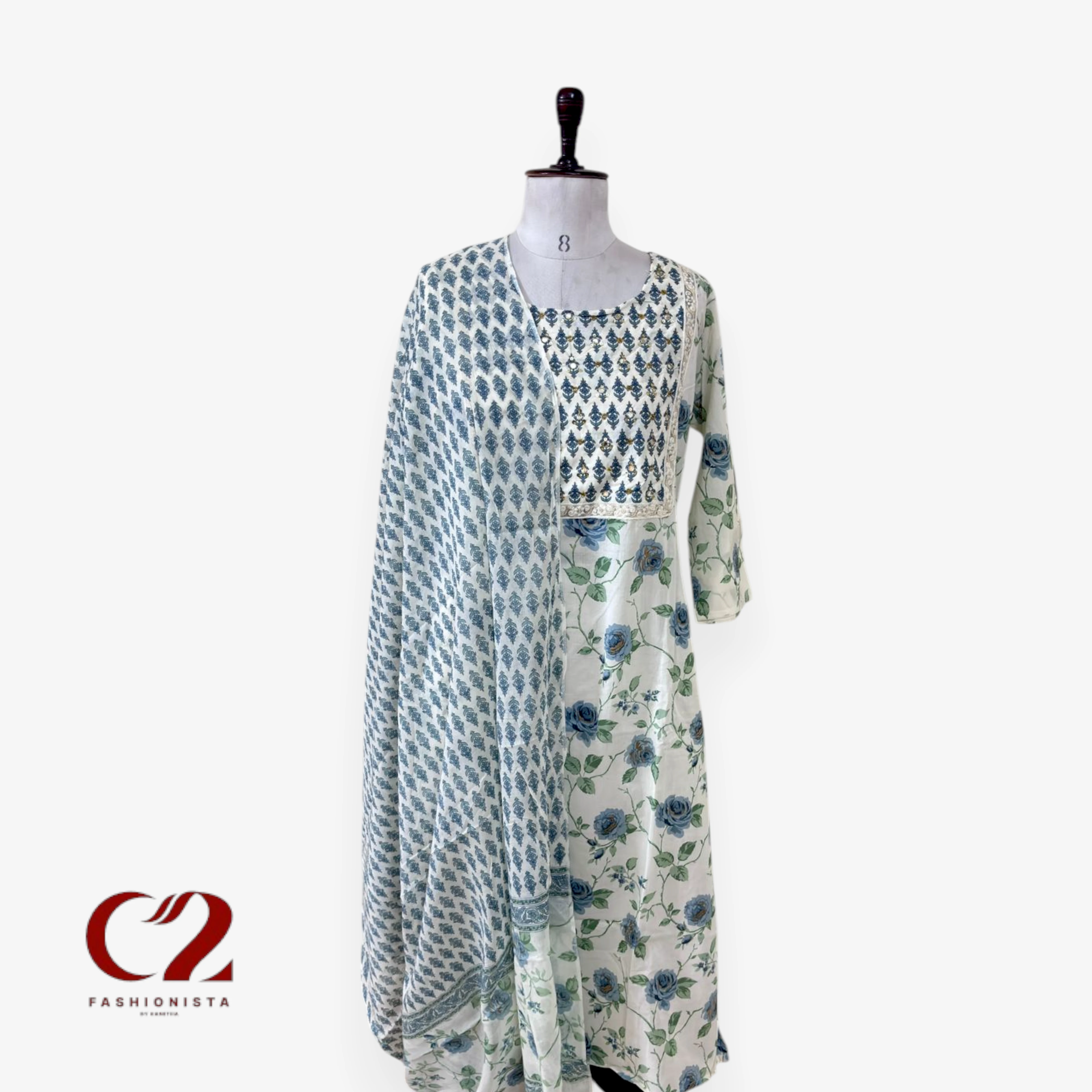 Cotton Mixed Rayon Kurti