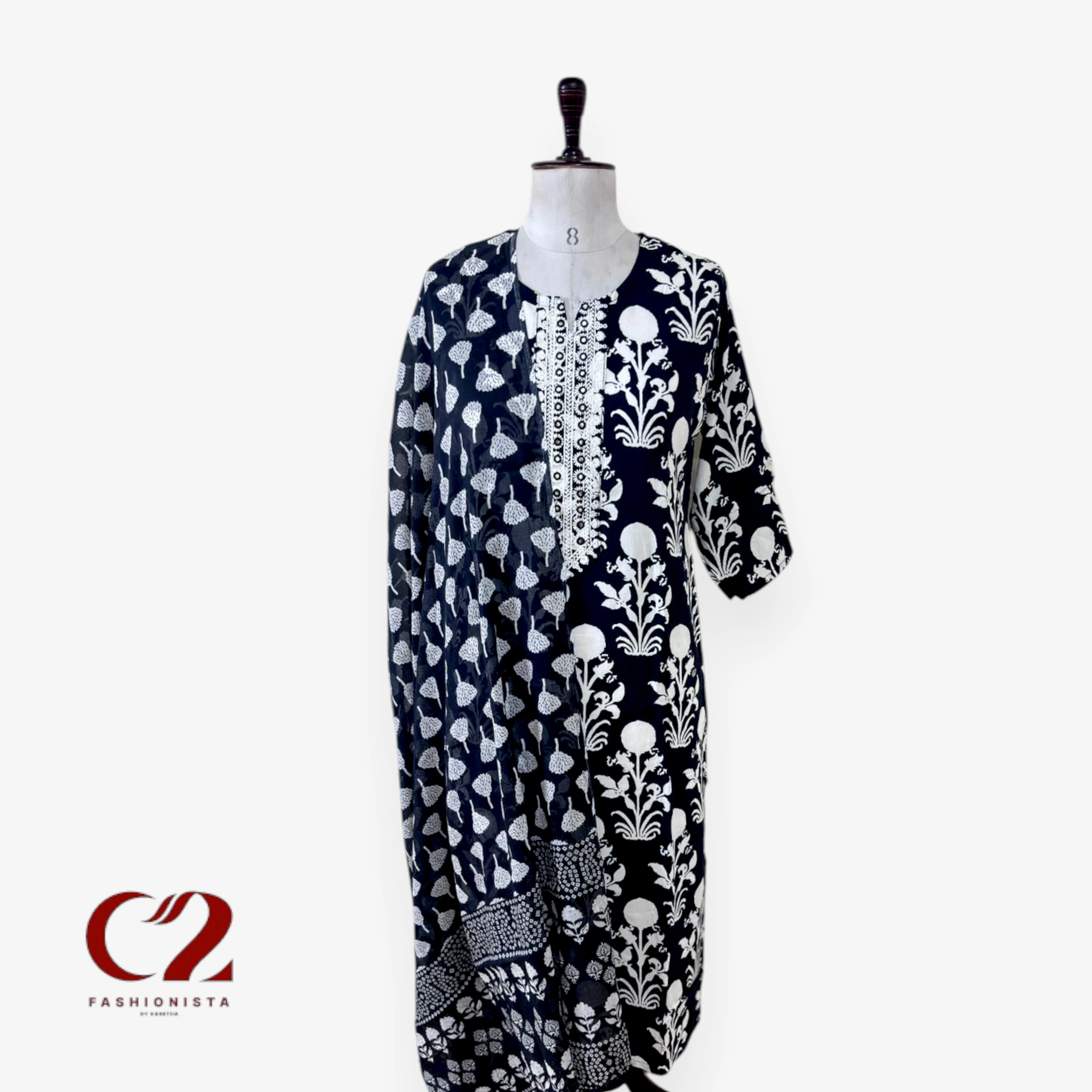 Cotton Mixed Rayon Kurti