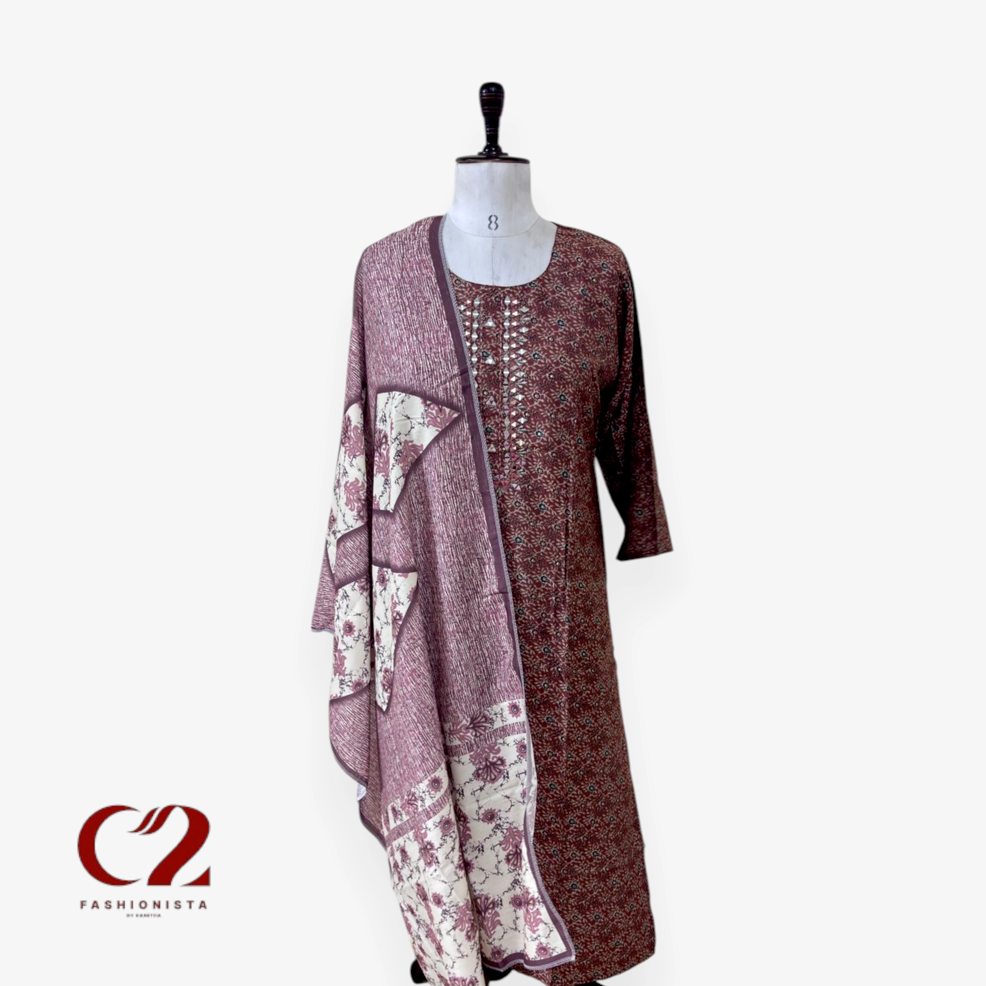 Cotton Mixed Rayon Kurti