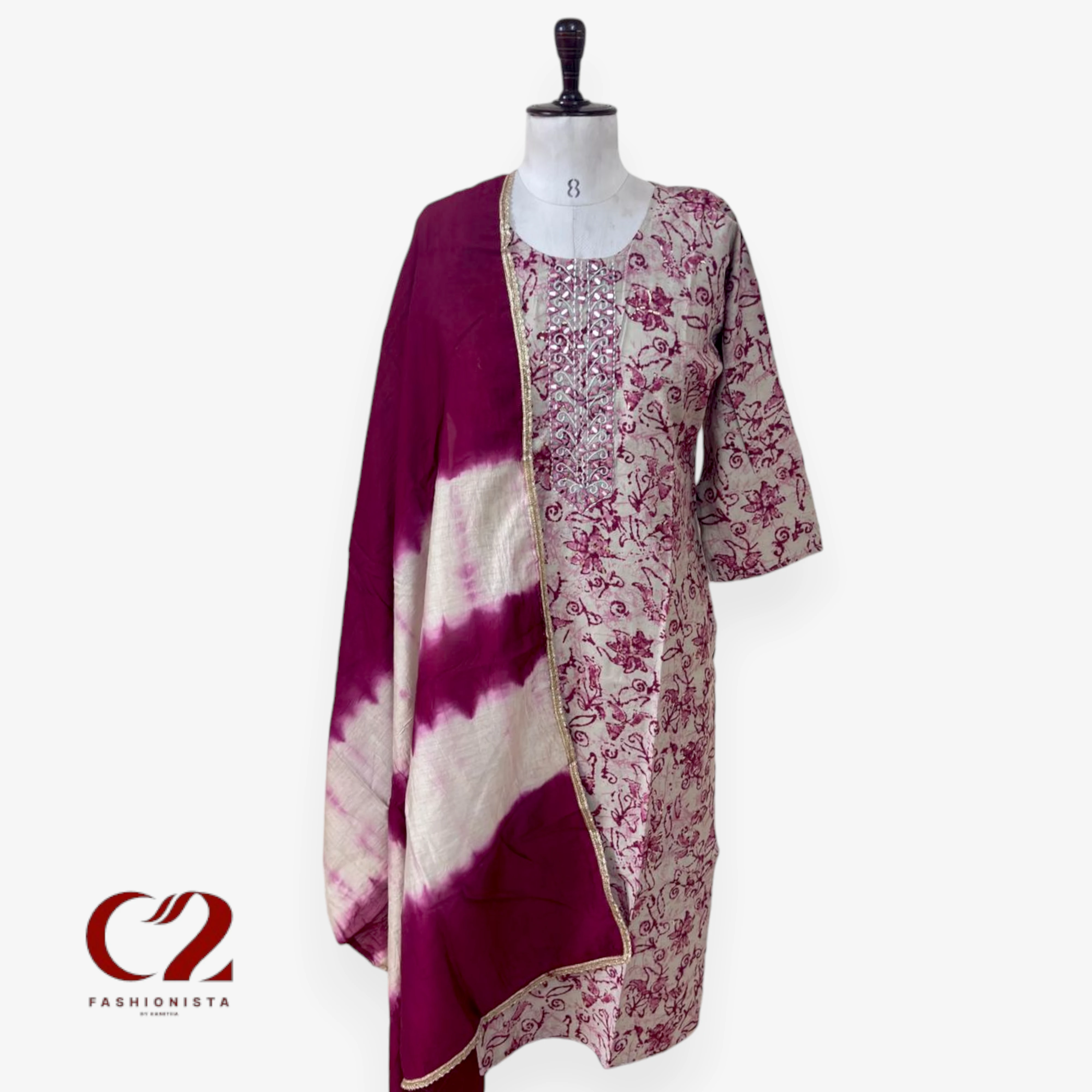 Cotton Mixed Rayon Kurti