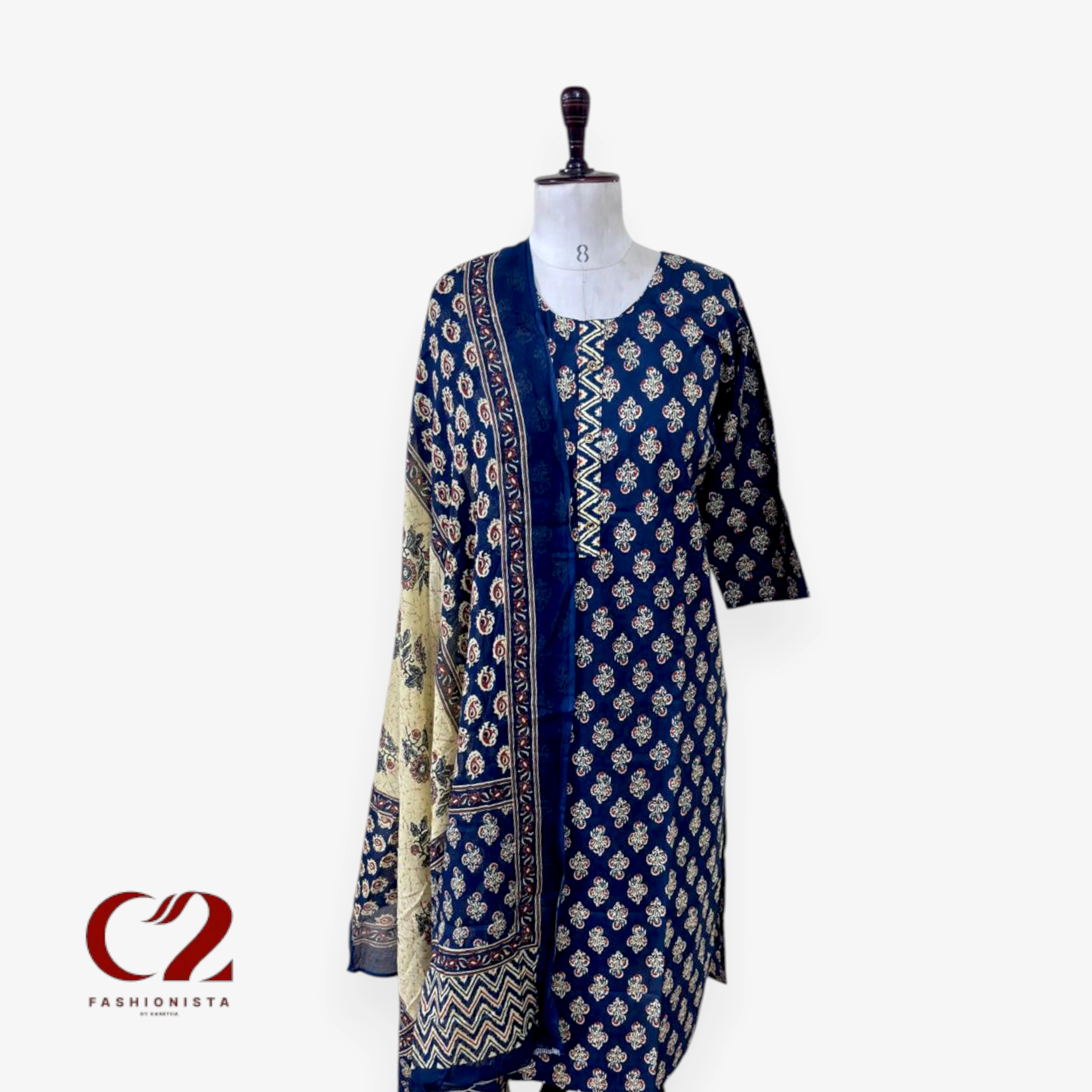 Cotton Mixed Rayon Kurti