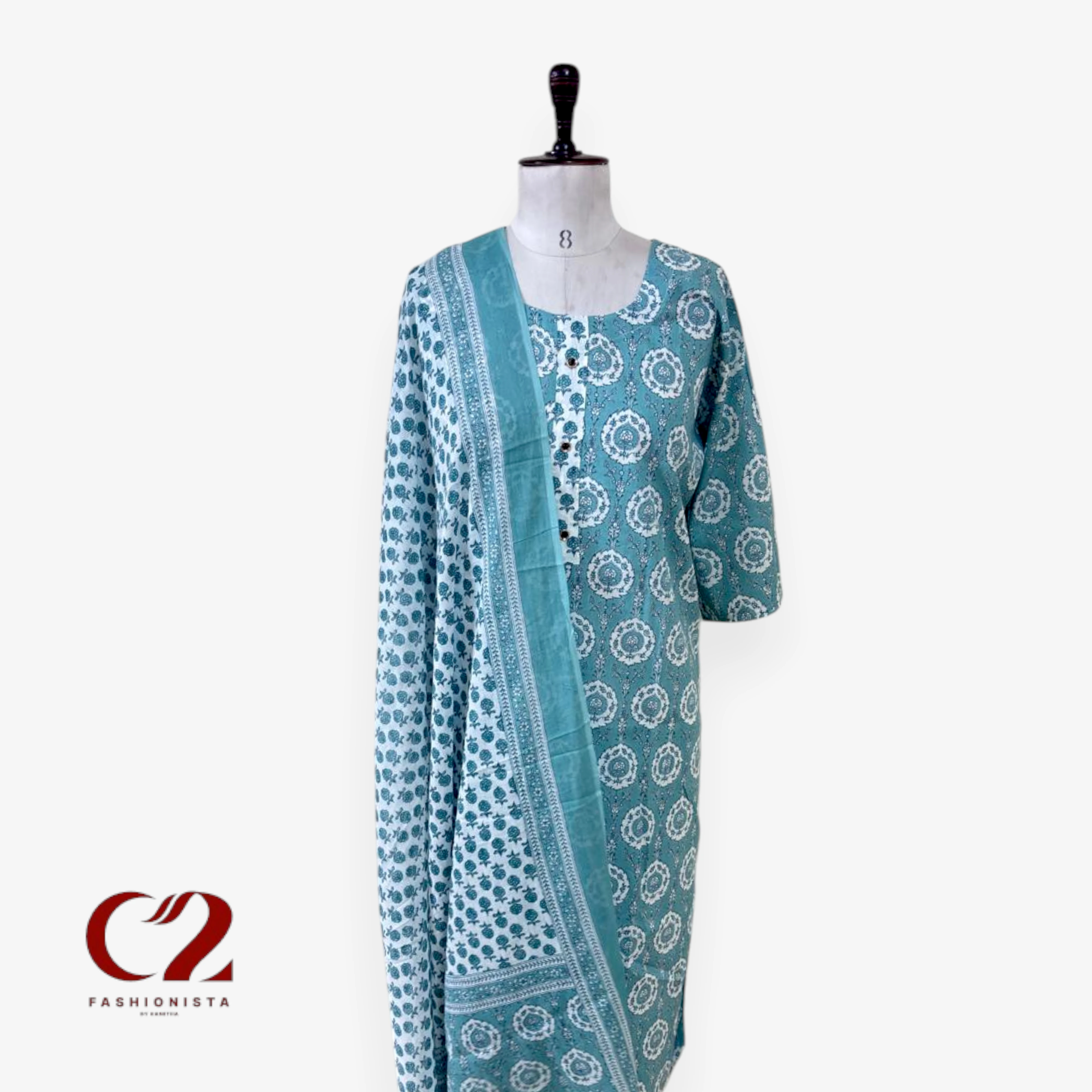 Cotton Mixed Rayon Kurti