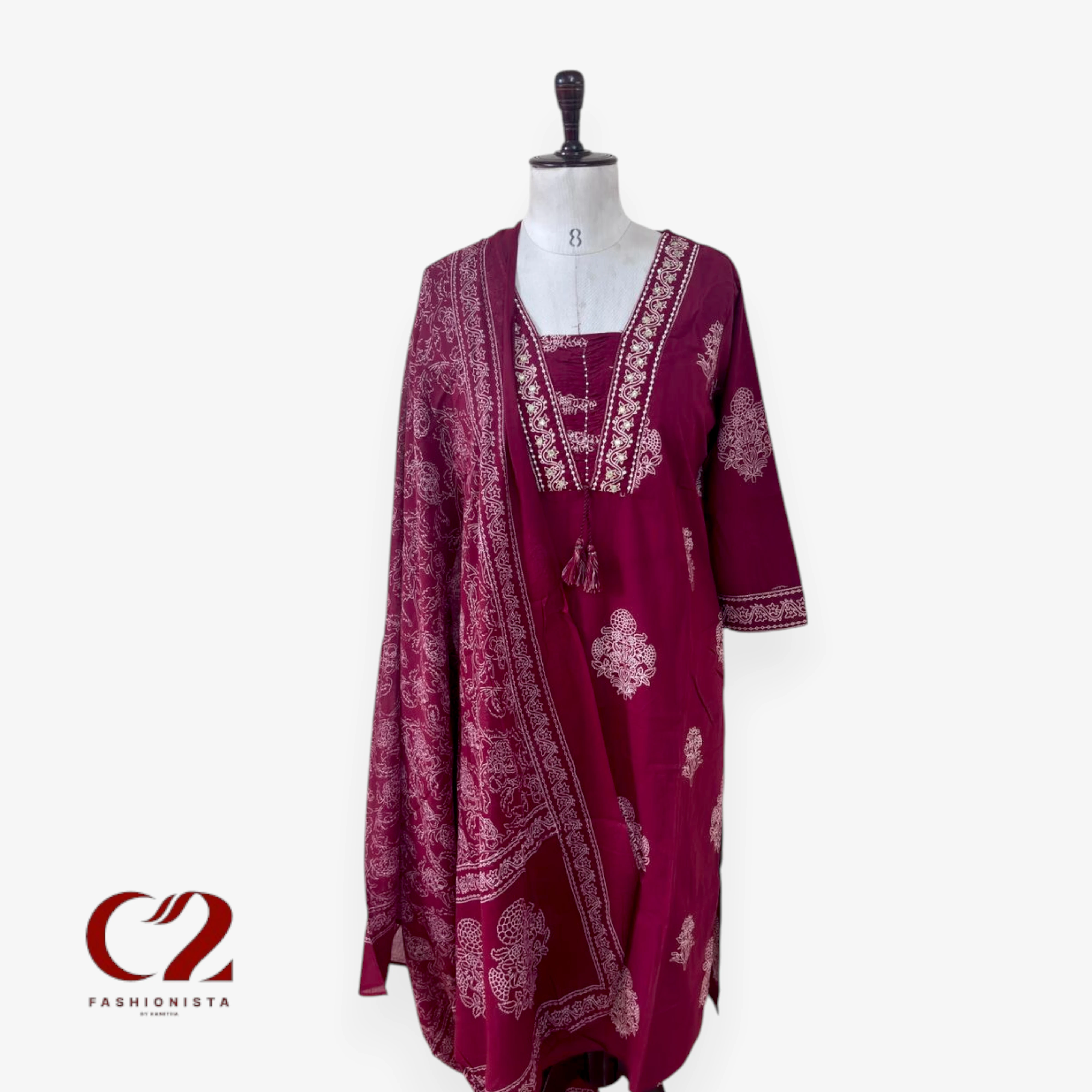 Cotton Mixed Rayon Kurti