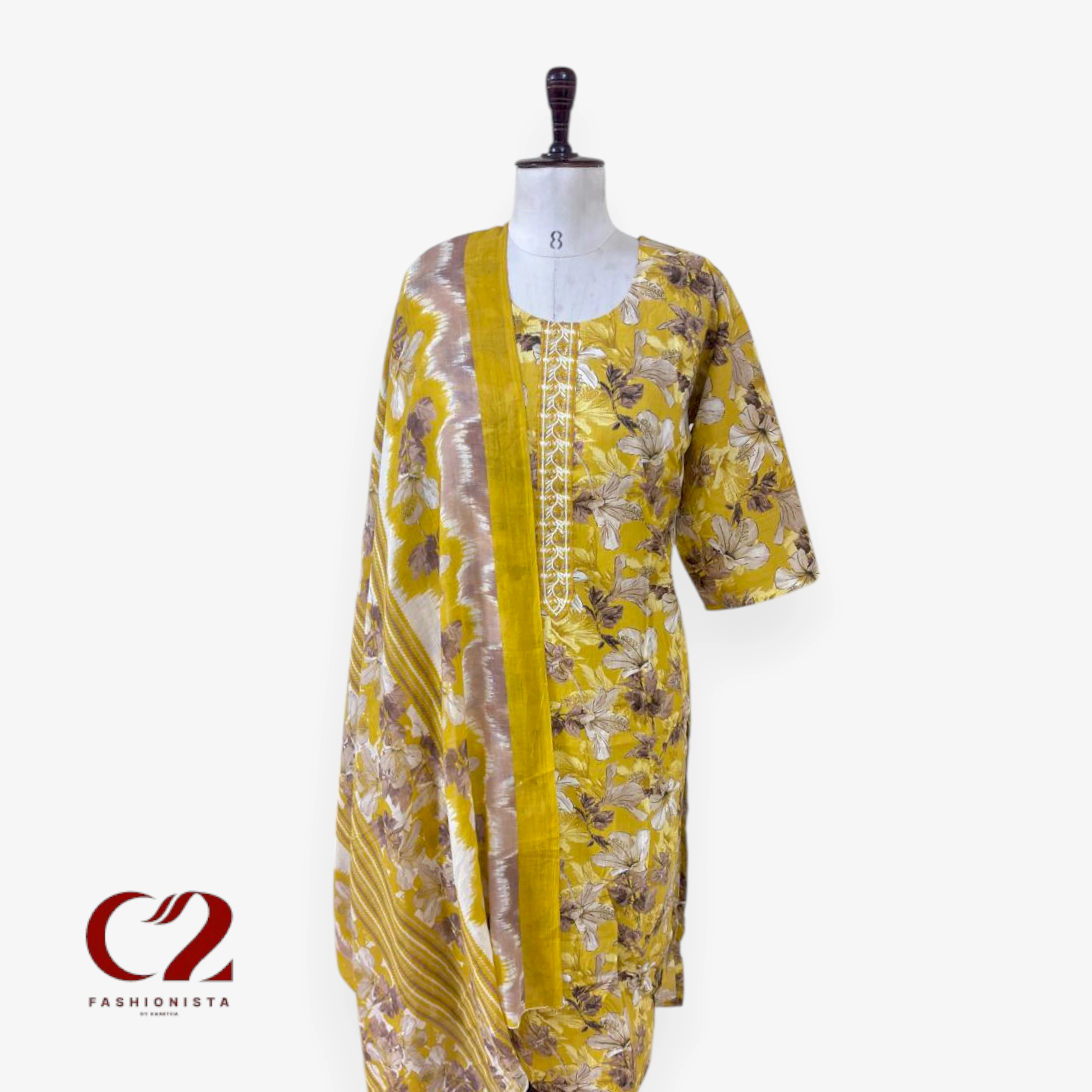 Cotton Mixed Rayon Kurti