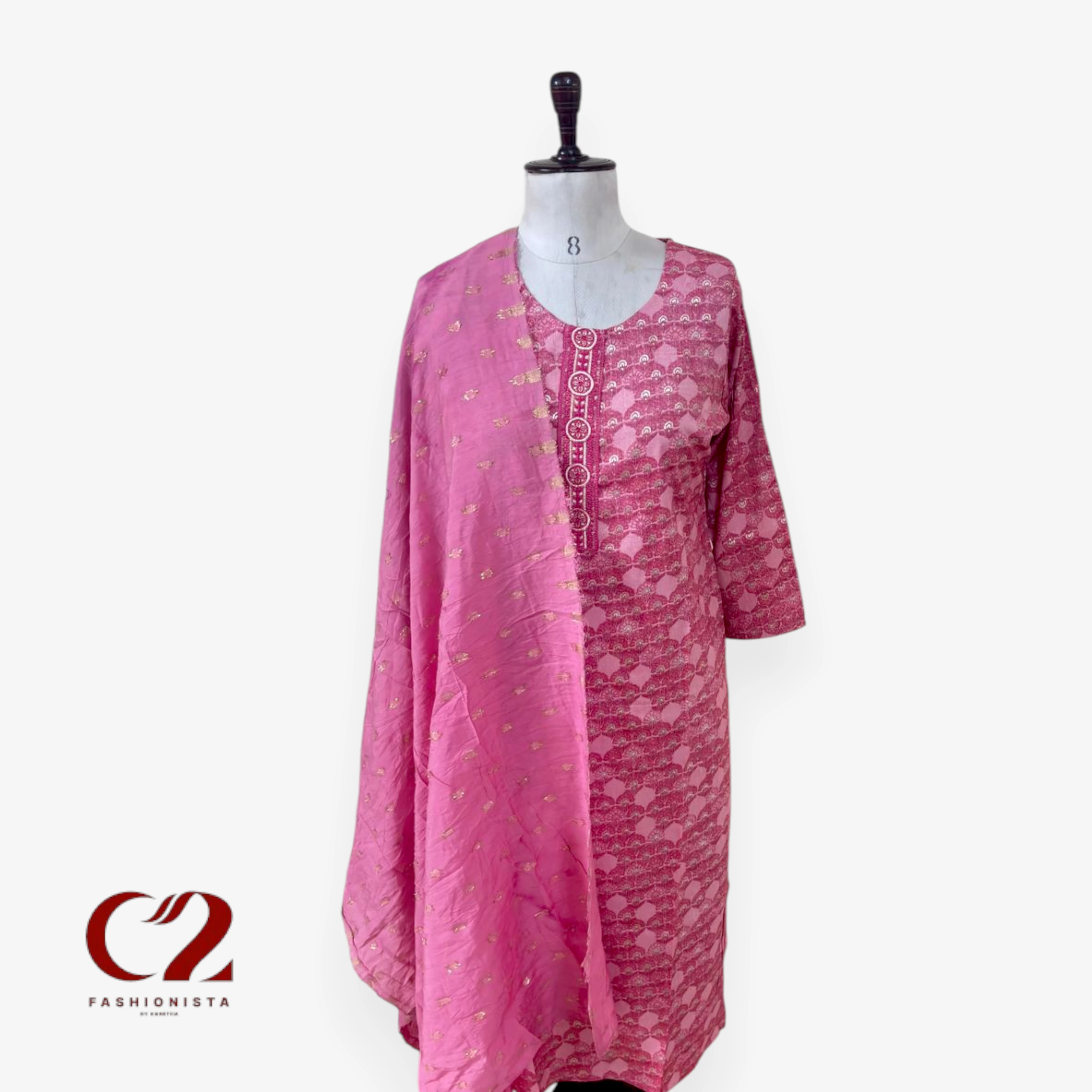 Cotton Mixed Rayon Kurti