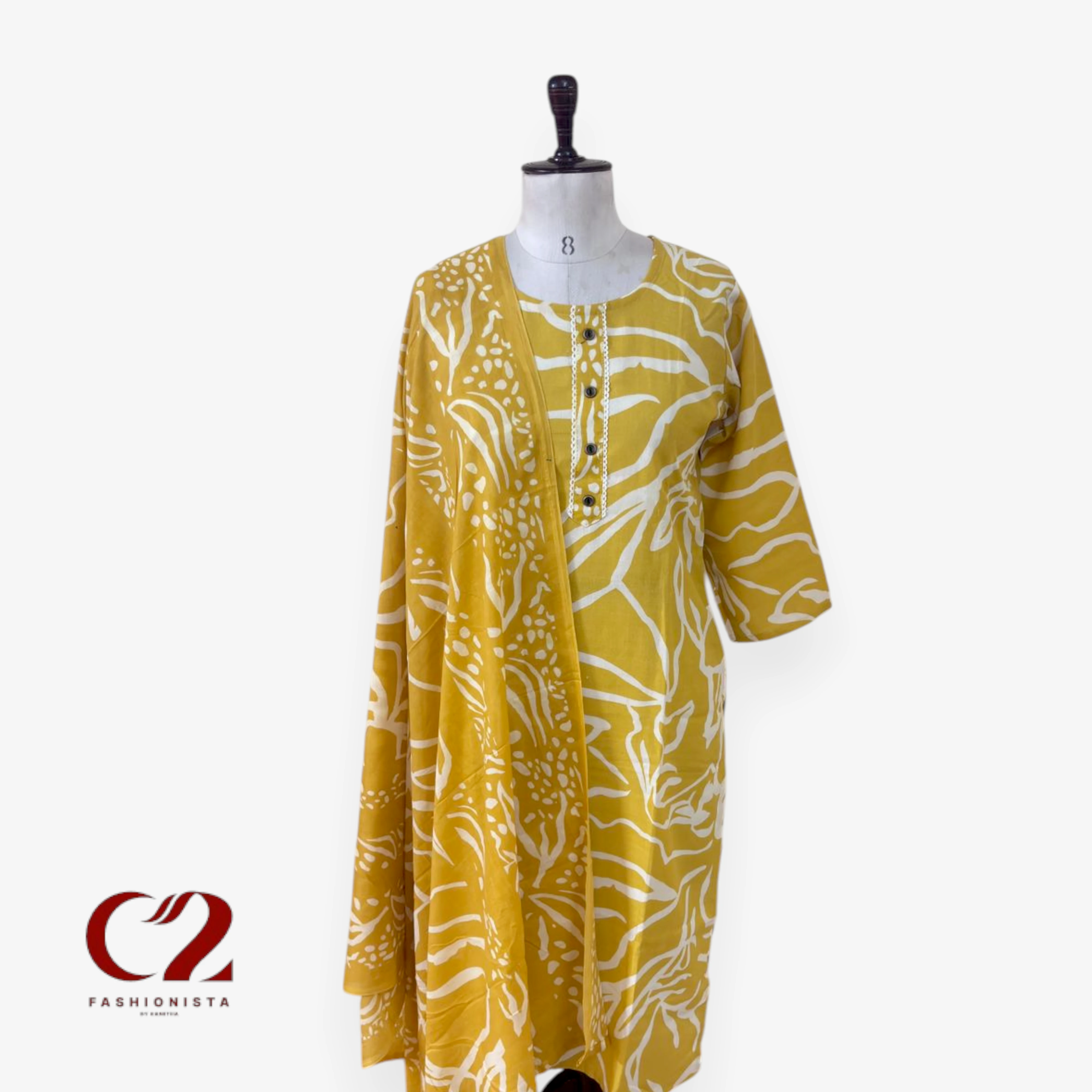 Cotton Mixed Rayon Kurti