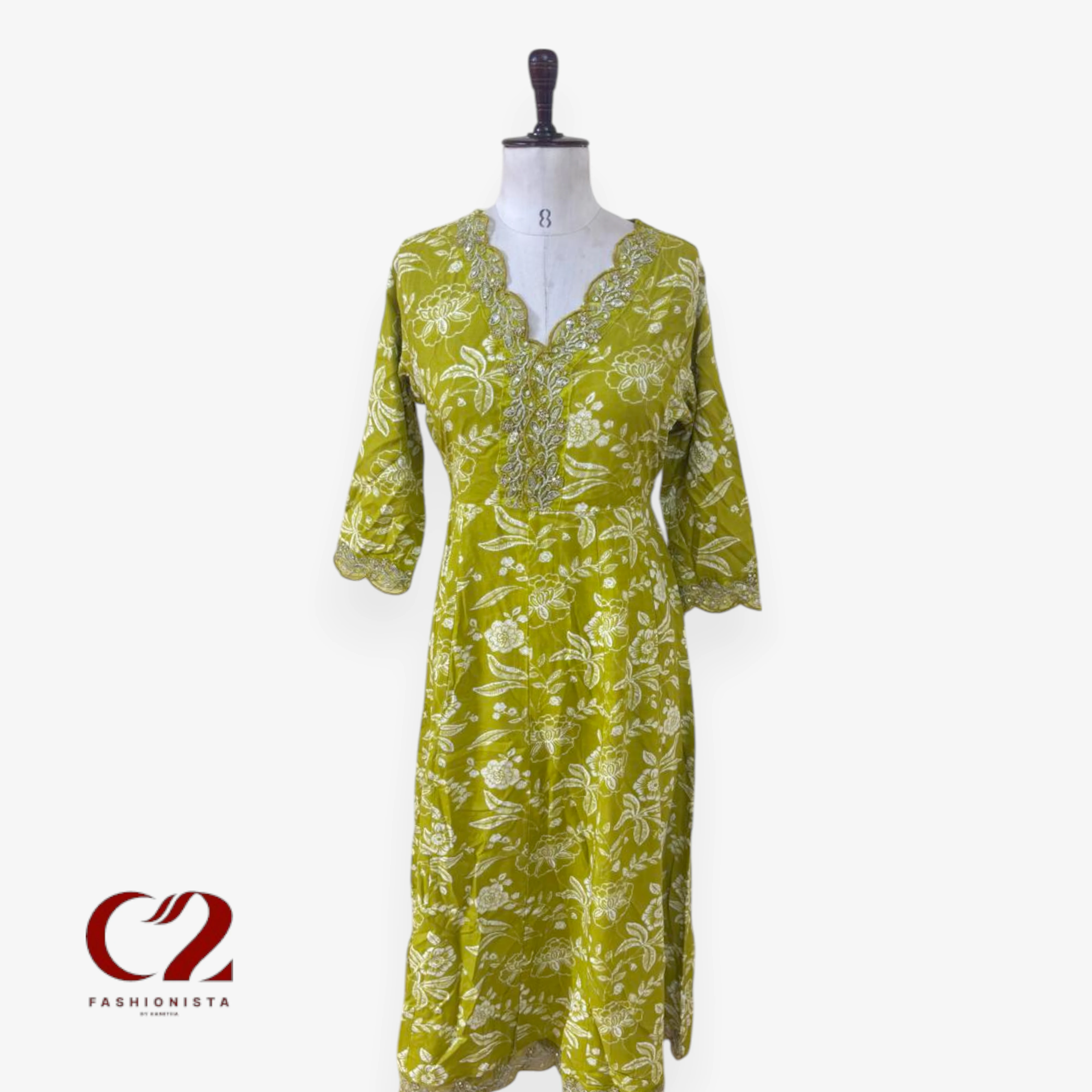 Cotton Mixed Rayon Kurti