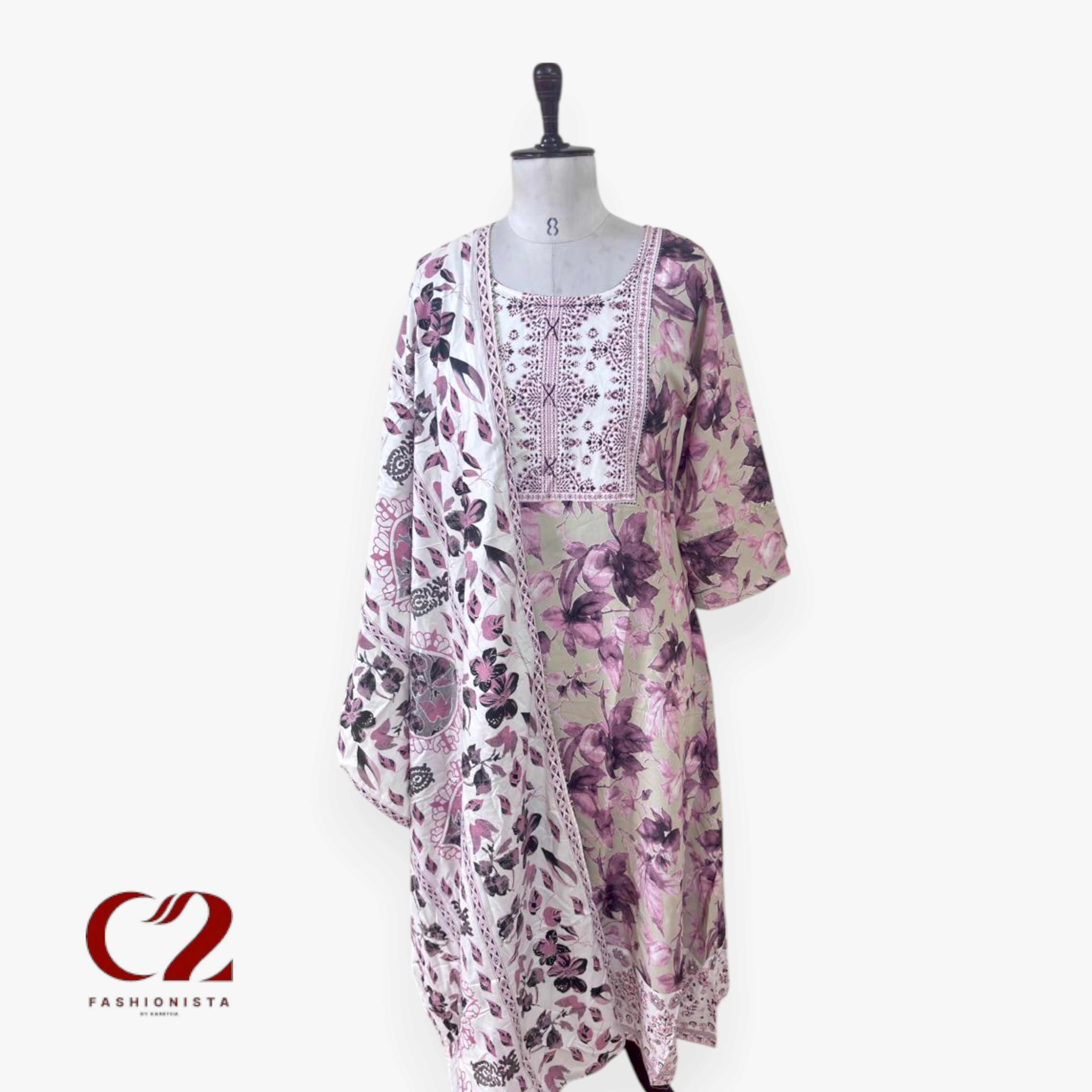 Cotton Mixed Rayon Kurti