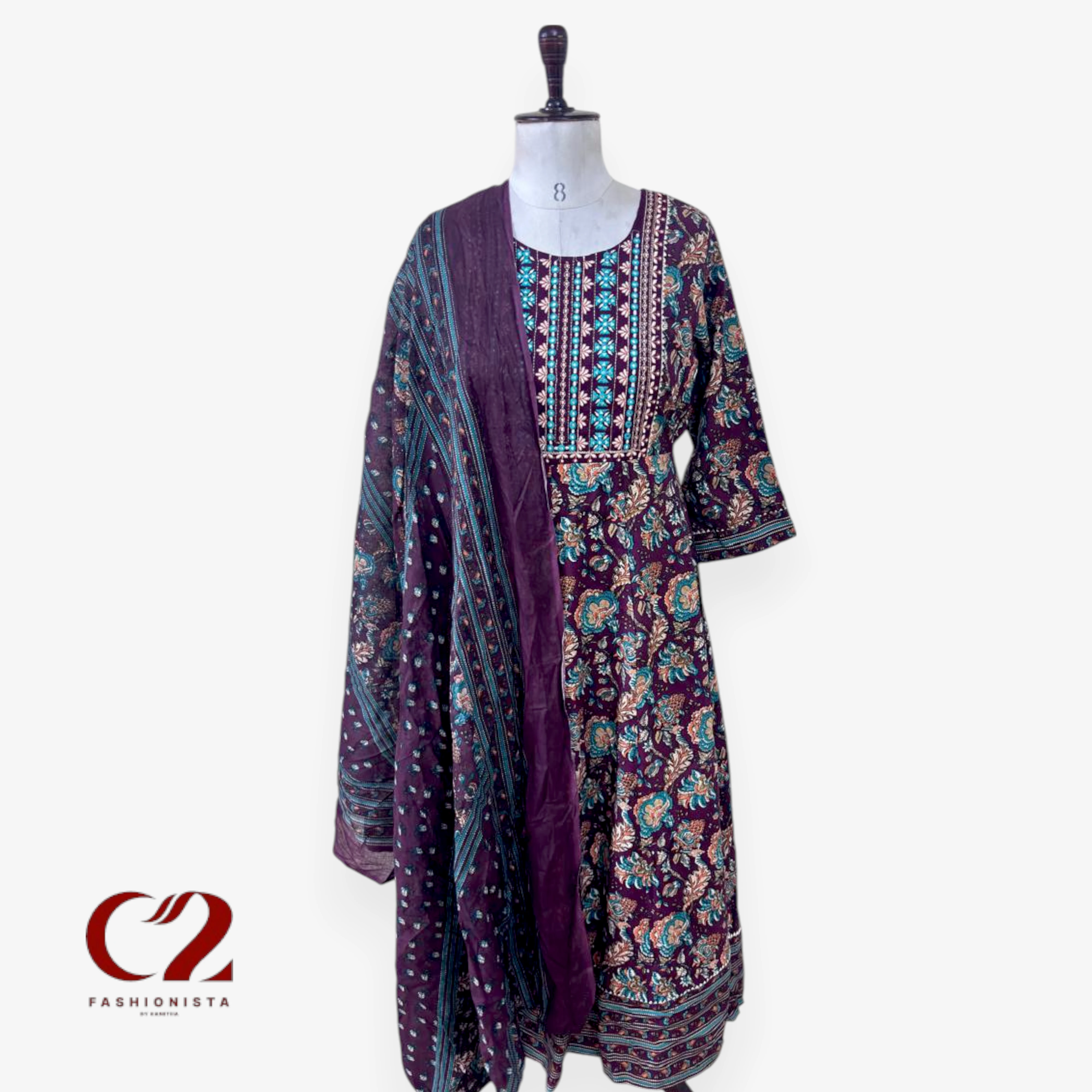 Cotton Mixed Rayon Kurti