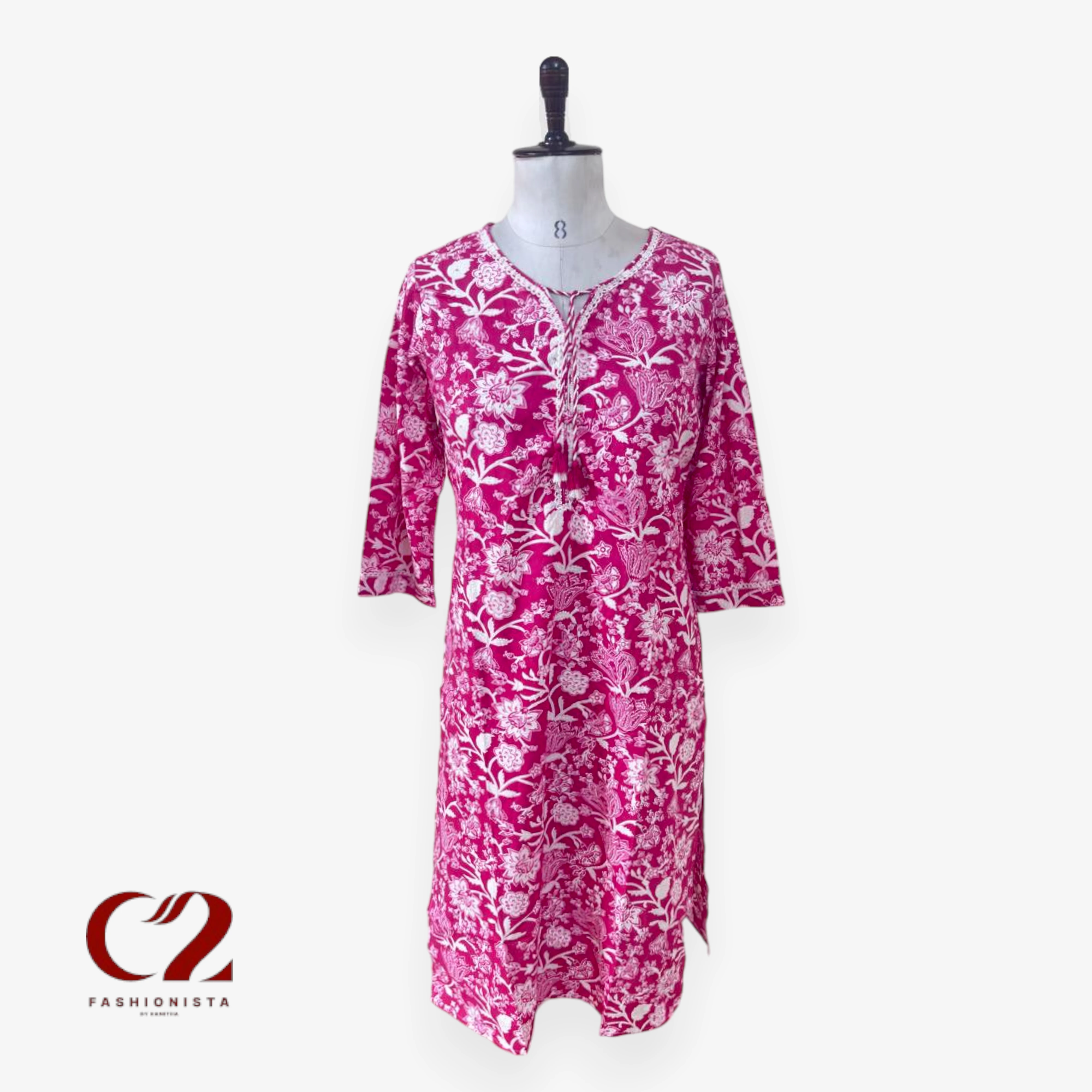 Cotton Mixed Rayon Kurti