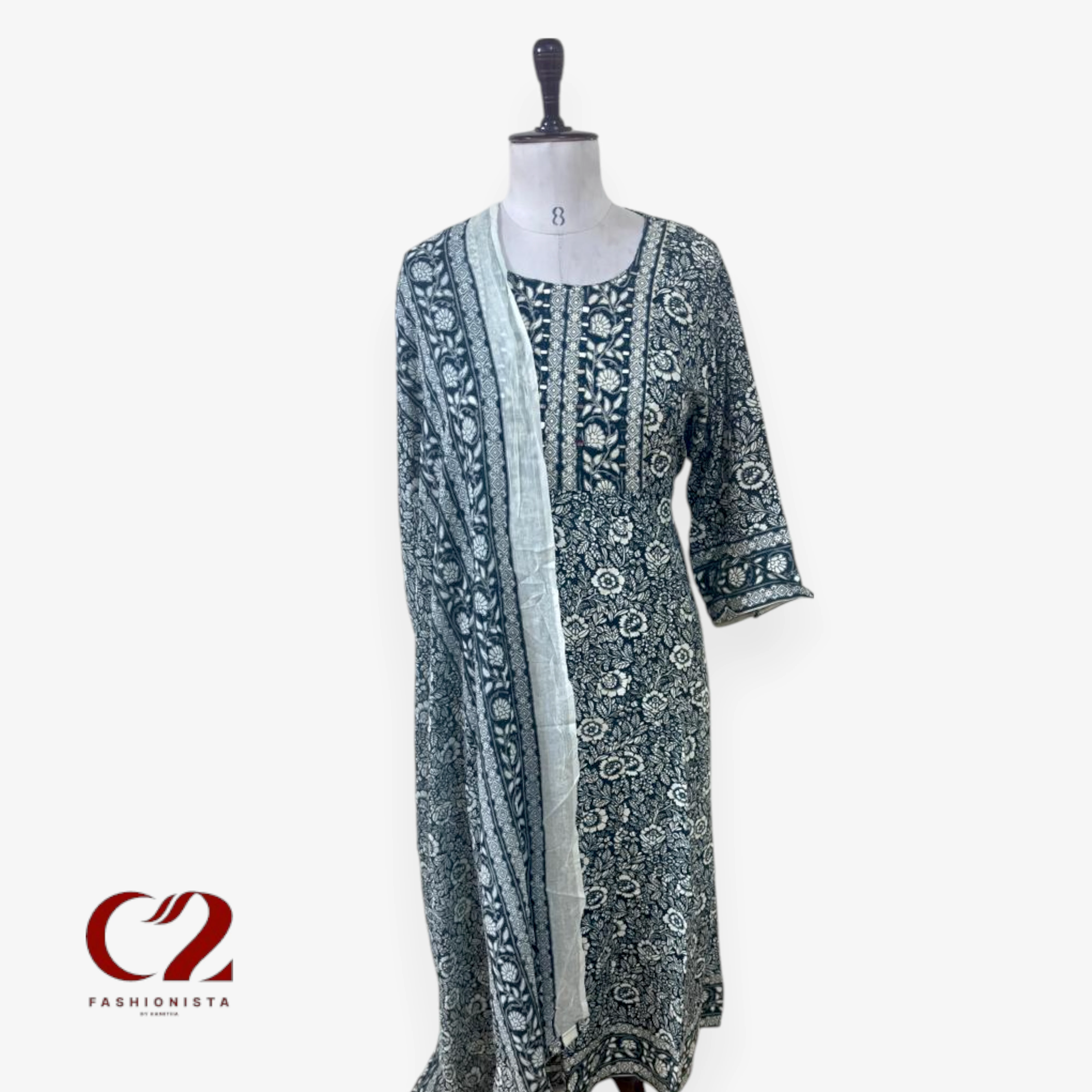 Cotton Mixed Rayon Kurti