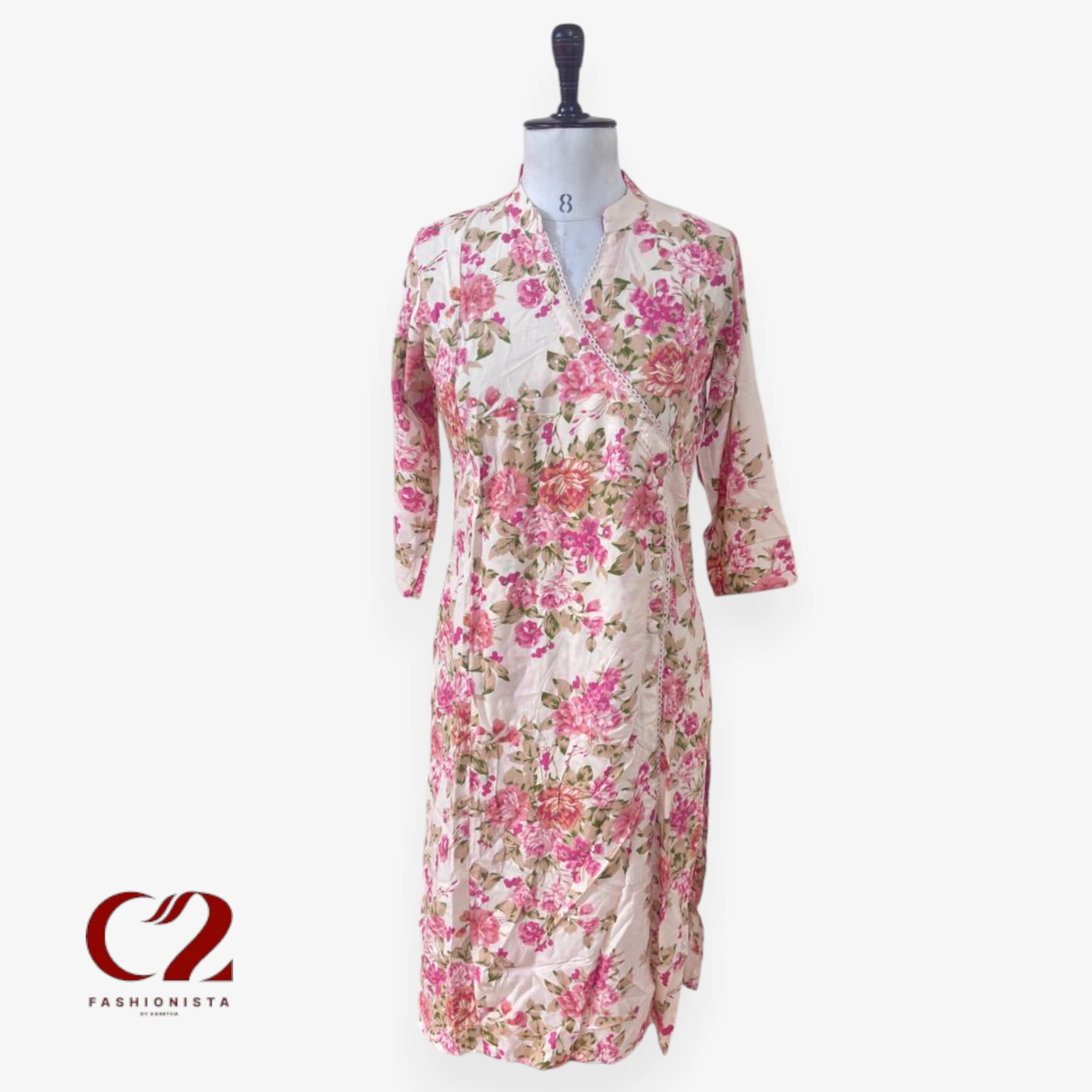 Cotton Mixed Rayon Kurti